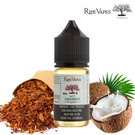 vct coconut tobacco Ripe Vapes Saltnic Ejuice | VCT Salts 2