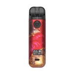 smok novo 4 red stabilizing wood
