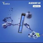 yuoto disposable blueberry ice uae