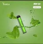 yuoto disposable vape mint ice 2500 puffs uae