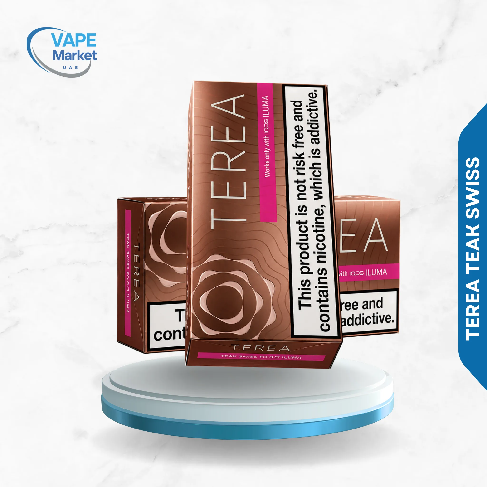 limited edition (46) Terea Teak Swiss for IQOS Iluma 1
